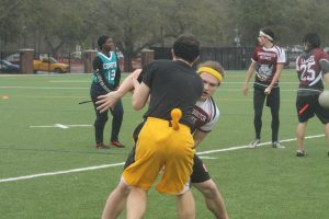 how does college quidditch work