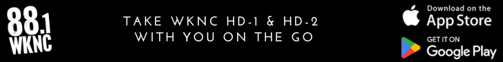 Take WKNC HD-1 and HD-2 with you on the go. Download on the App store and Get it on Google Play.