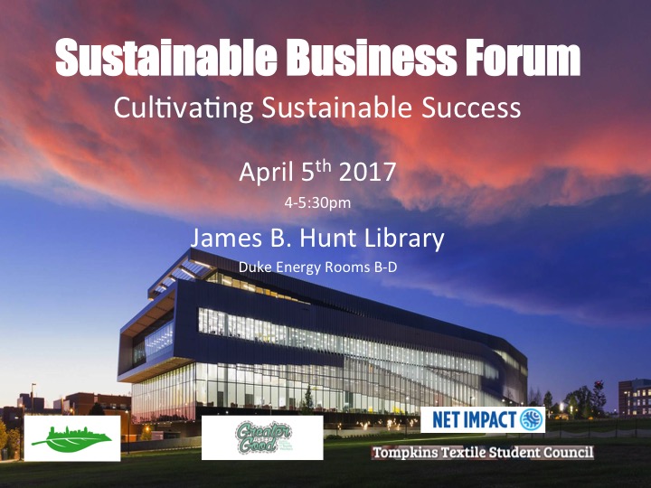 Sustainable Business Forum | Student Government